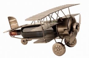 3068 "Wein-3068 Flaschenhalter ""Flieger"" h=20cm l=38cm"